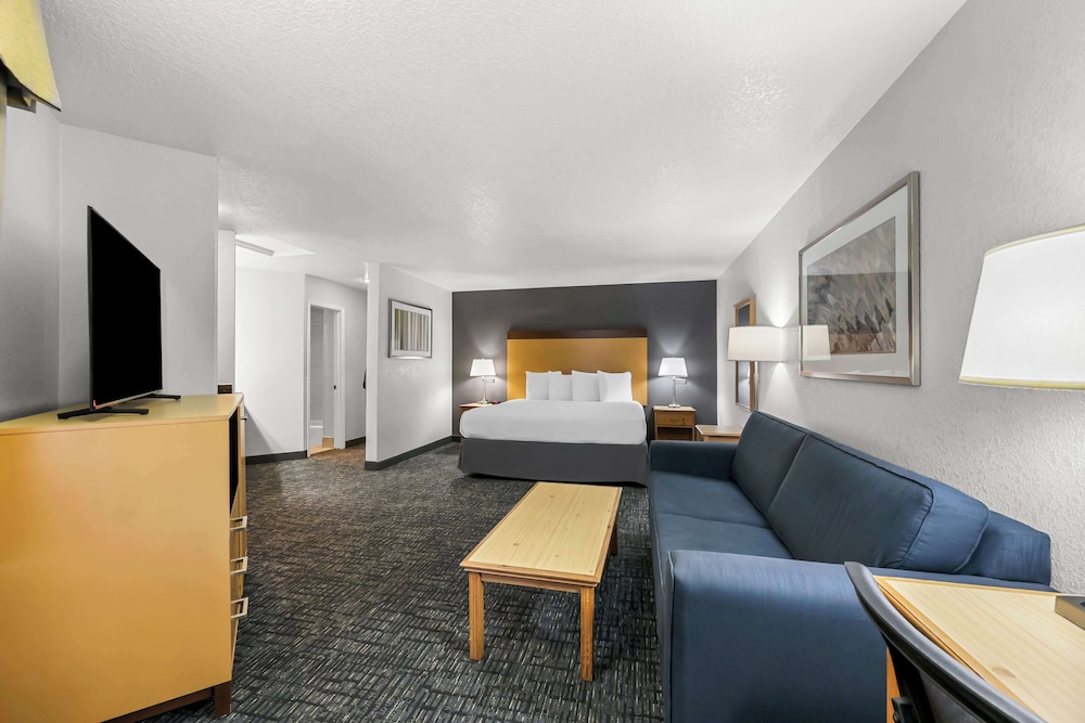 Suite, 1 King Bed, Non Smoking, Refrigerator & Microwave - Photo 3