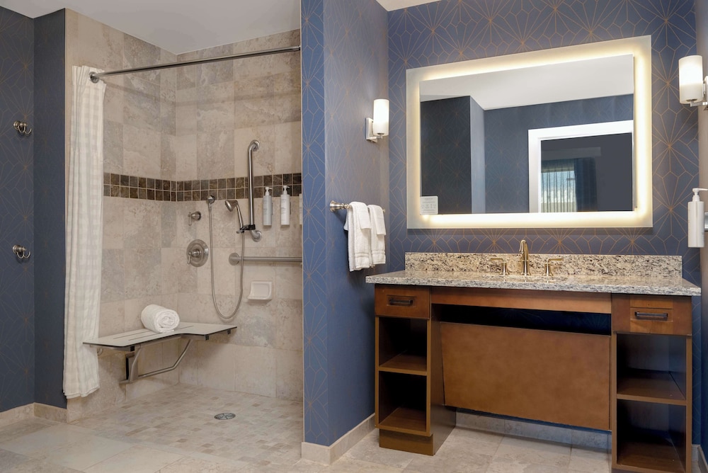 Suite, 1 King Bed, Accessible, Non Smoking (Roll-in Shower)