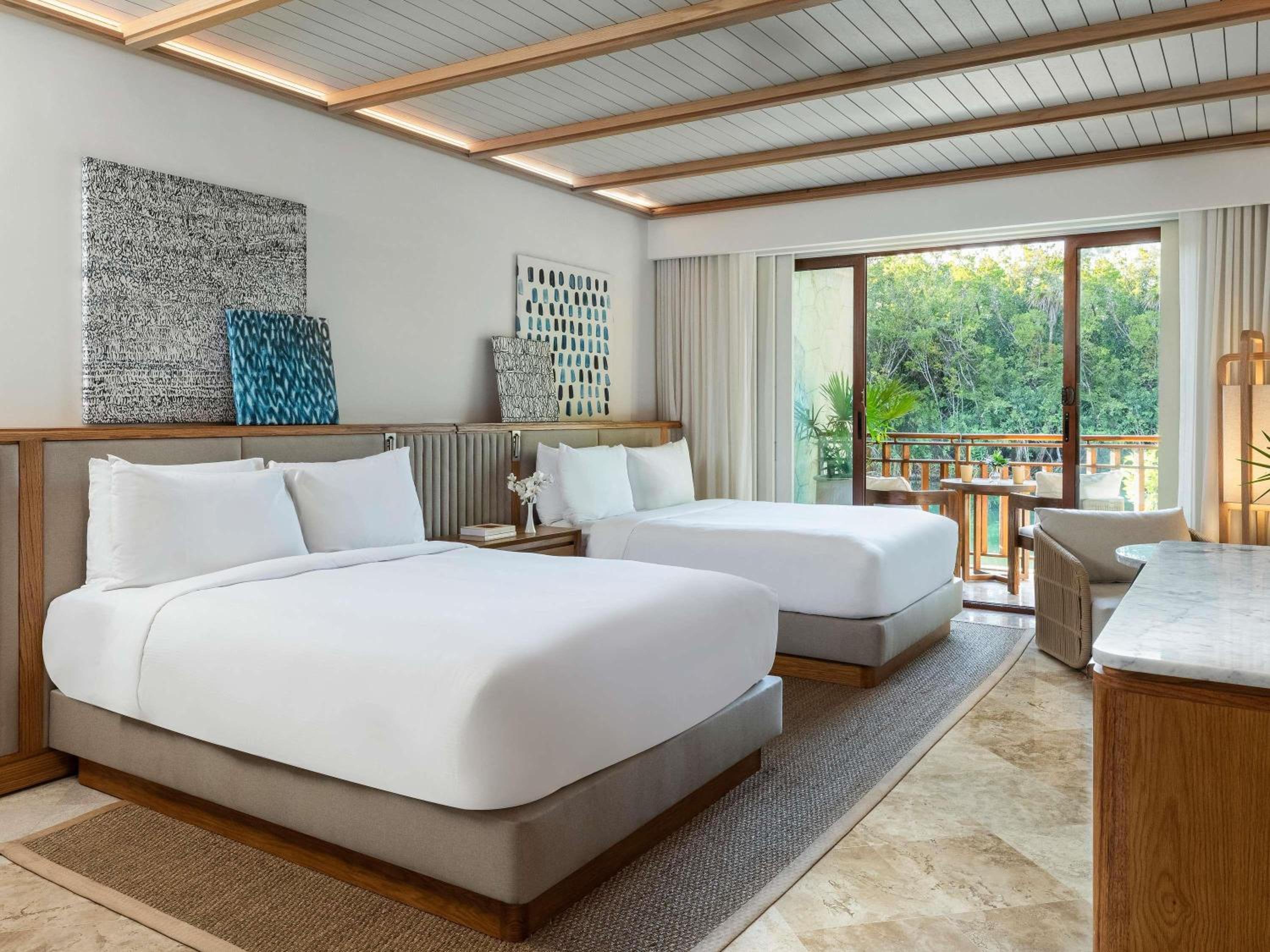Signature Casita Suite with Two Queen Beds and Lagoon View,