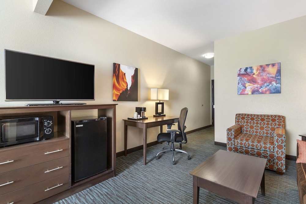 Suite, 1 King Bed, Non Smoking, Refrigerator & Microwave photo 2