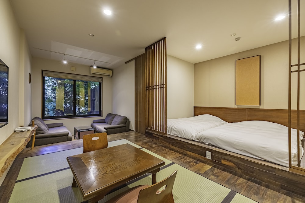 Japanese Western Style Room with Living Room and Private Open-Air Bath, Non Smoking (Annex Building)