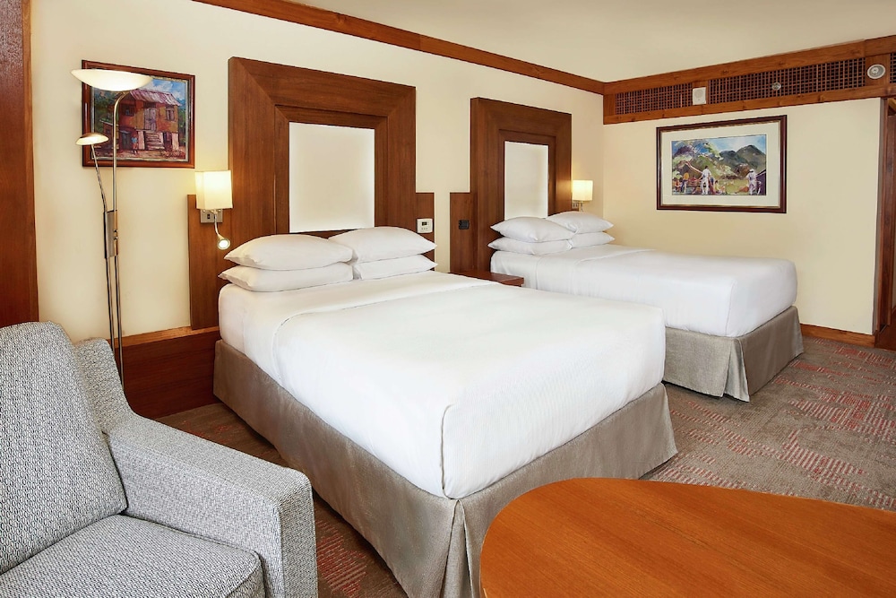 Room, 2 Double Beds, Garden View