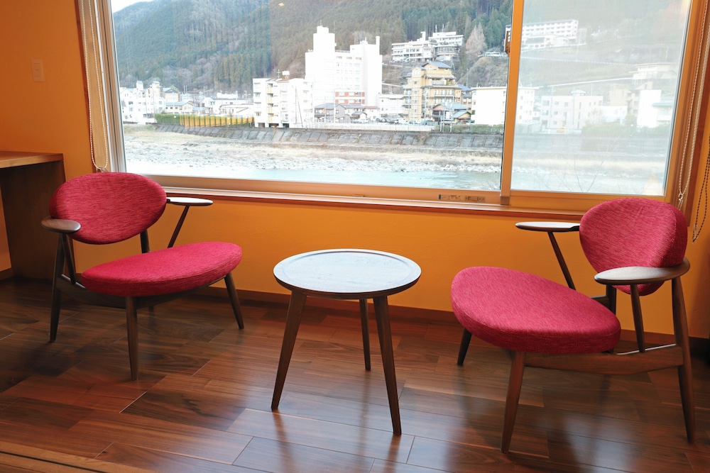 [Roshokan Japanese western style room] Twin bed with Futon & Hot spring bath photo 2