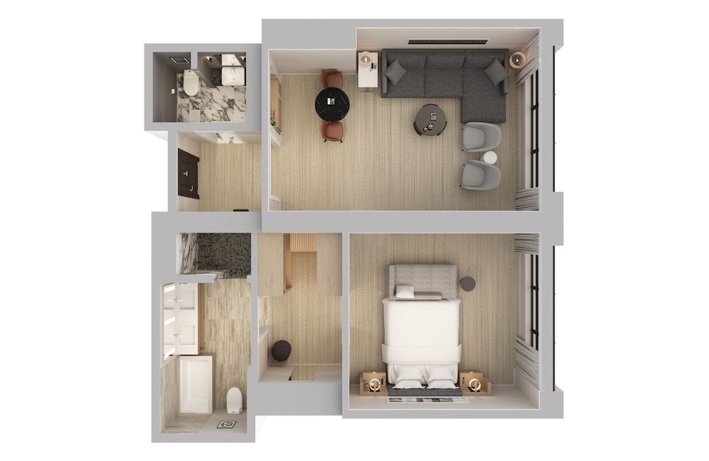 Suite, 1 Bedroom, City View - Photo 7