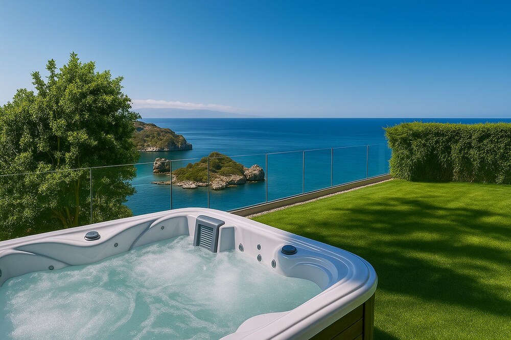 Panoramic Apartment, Hot Tub, Sea View