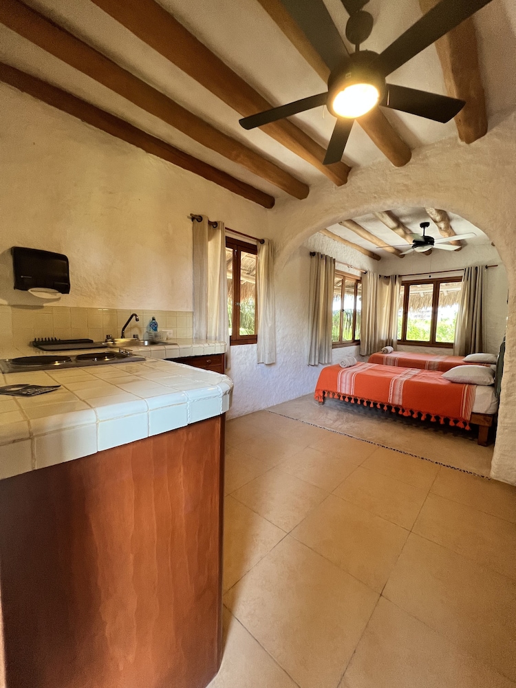 Apartment 2 Double Beds with Kitchenette and Garden View (up to 4 people)