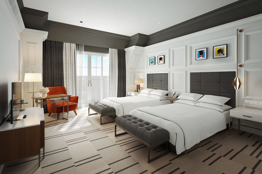 Family Room, 2 Double Beds, Balcony (View)