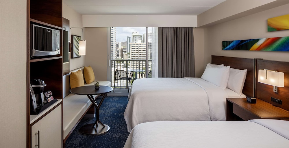Suite, 2 Double Beds, Accessible (Hearing)