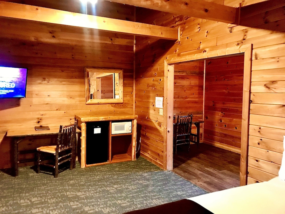 Double Room, Multiple Beds, Fireplace, Mountain View photo 3