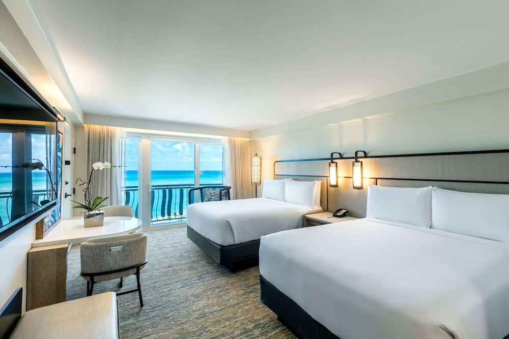 Room, 2 Queen Beds, Balcony, Ocean View