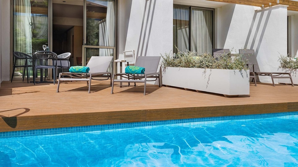 Habitación Doble, Terraza (Con Acceso a la Piscina)