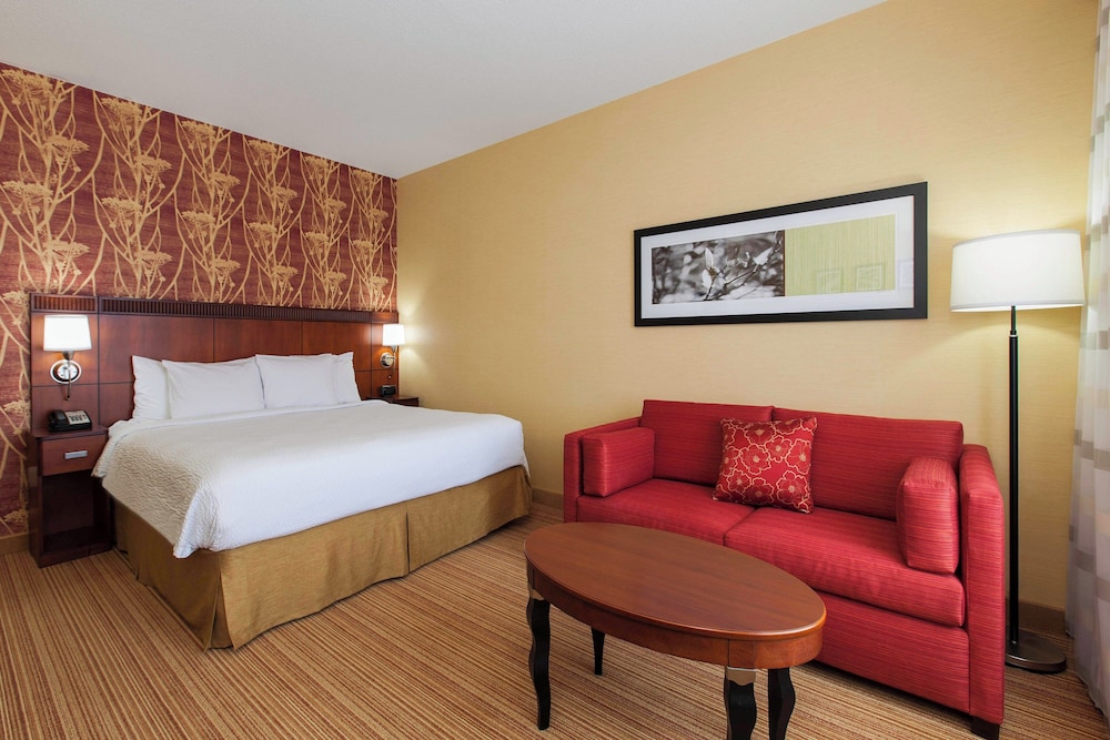 Suite, 1 King Bed with Sofa bed (Mobility/Hearing Accessible, Tub)
