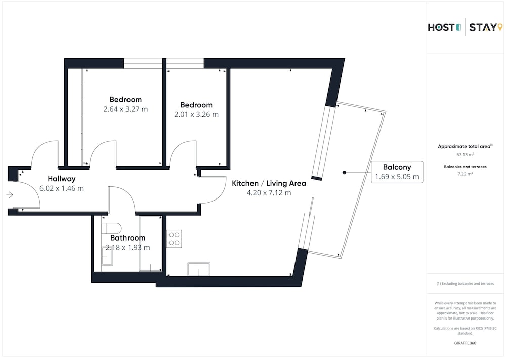Host Stay - Kanaludsigt Lejlighed, Billede 14