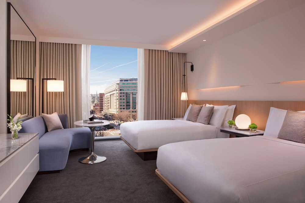 Club Room, 2 Queen Beds, Accessible (Hearing & Mobility, Roll-in Shower)