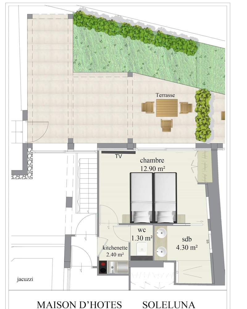 Suite, Garden View