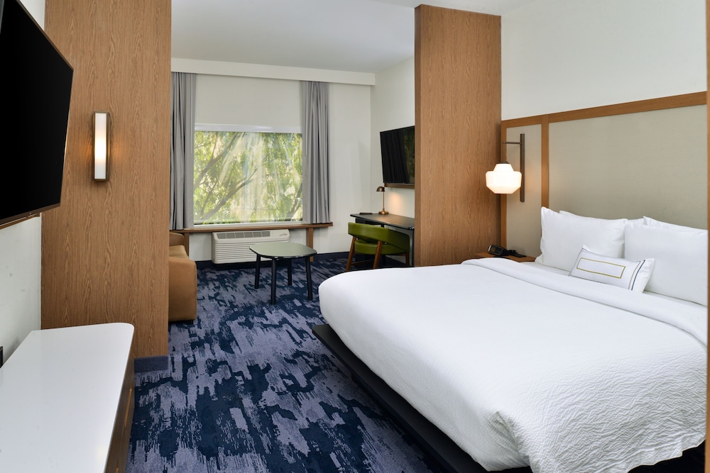 Suite, 1 King Bed with Sofa bed (Hearing Accessible)