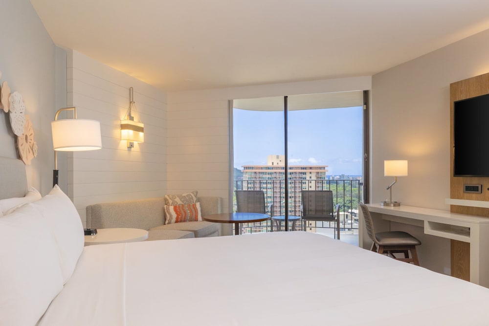 Junior Suite, 2 Double Beds, Ocean View (Corner)