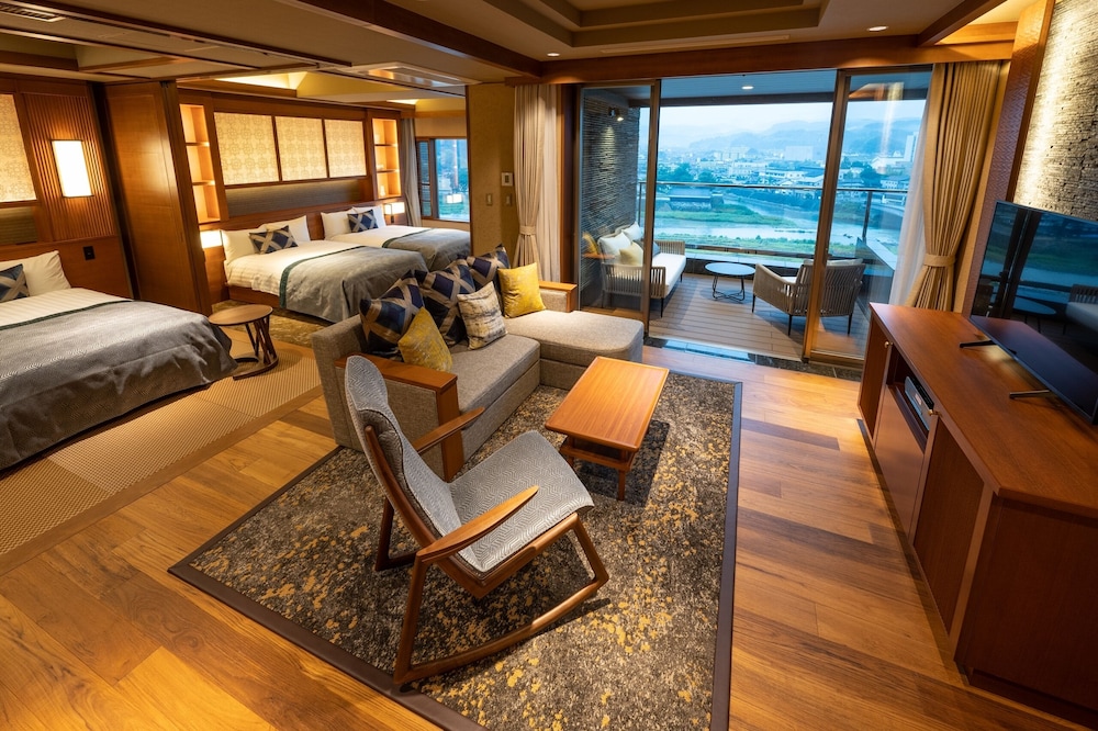 Family Suite with Private Open-air Bath, Non Smoking, River View