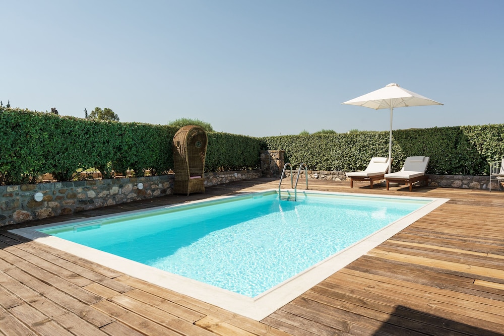 Beachfront One Bedroom Villa Emmelia with Private Pool