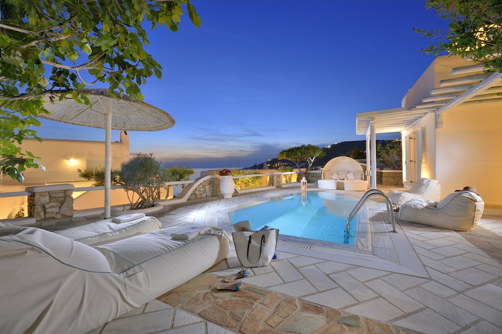 Delos Two Bedroom Villa with Private Pool & Sea View - Photo 30