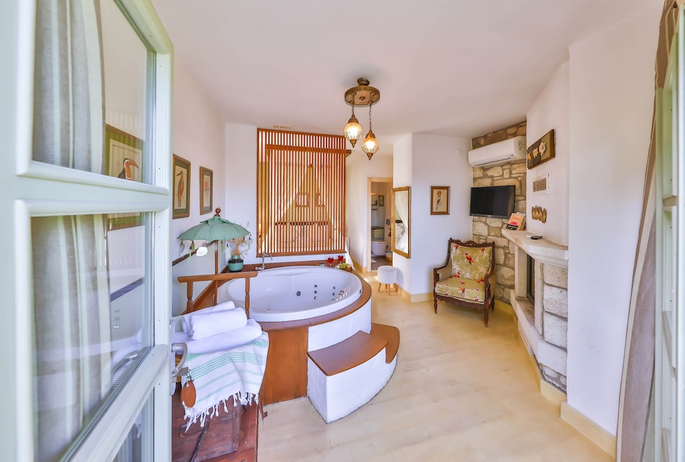 Garden Deluxe Suite with Terrace, Fireplace and Jetted Tub photo 3
