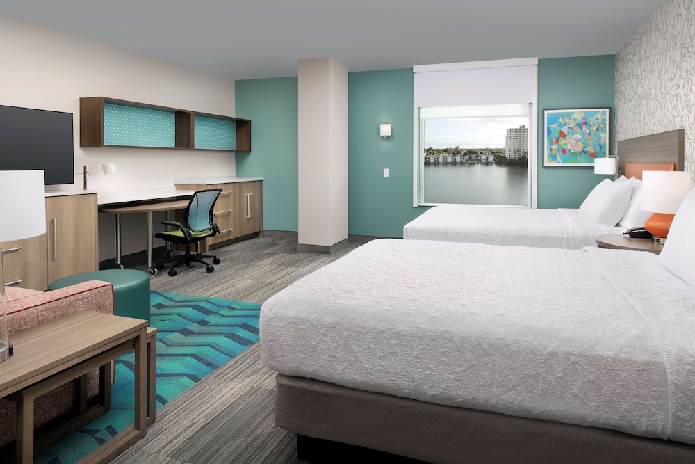 Studio, 2 Queen Beds, Accessible, Bathtub photo 3