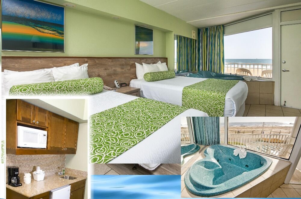 Deluxe Room, 2 Double Beds, Kitchenette, Ocean View - Photo 3