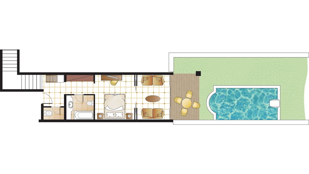 Junior Suite Sea Front, Private Pool - Photo 5