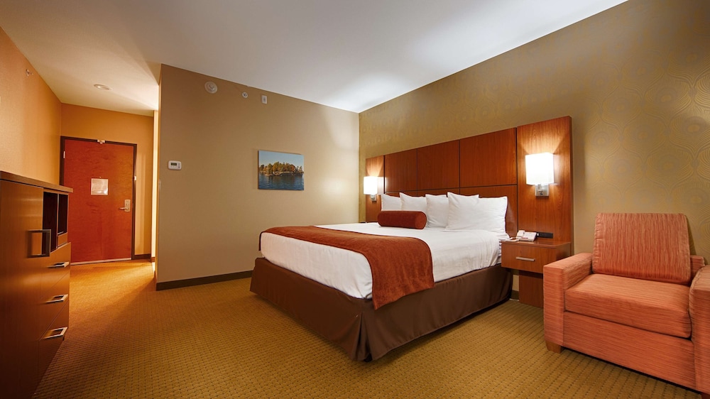 Standard Room, 1 King Bed, Non Smoking, Refrigerator & Microwave photo 1