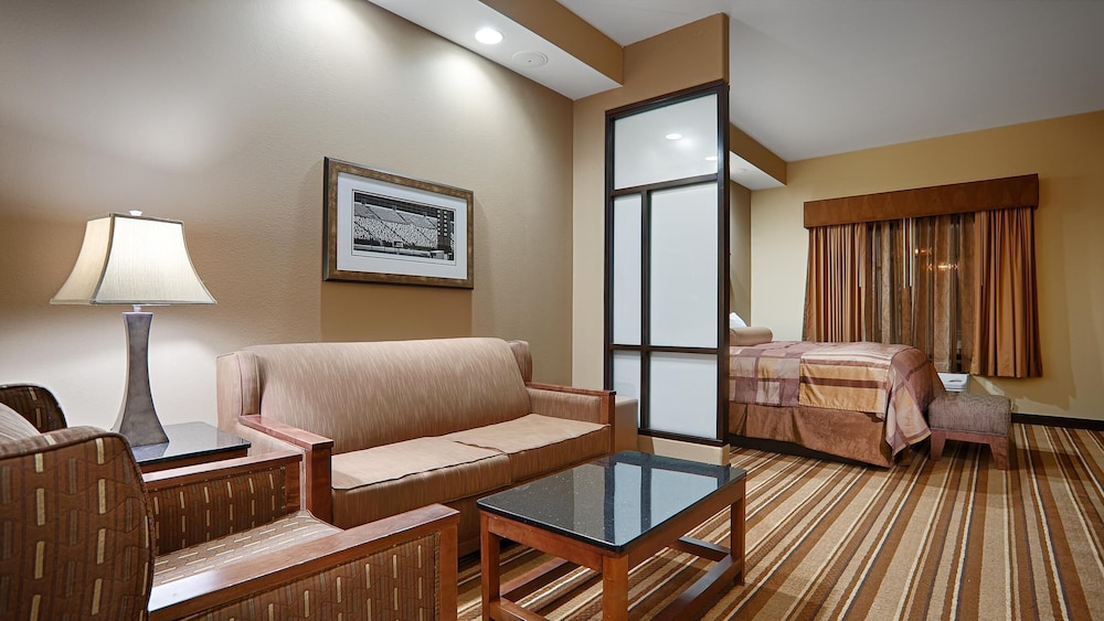 Suite, 1 King Bed, Non Smoking, Refrigerator & Microwave (with Sofabed) - Photo 2