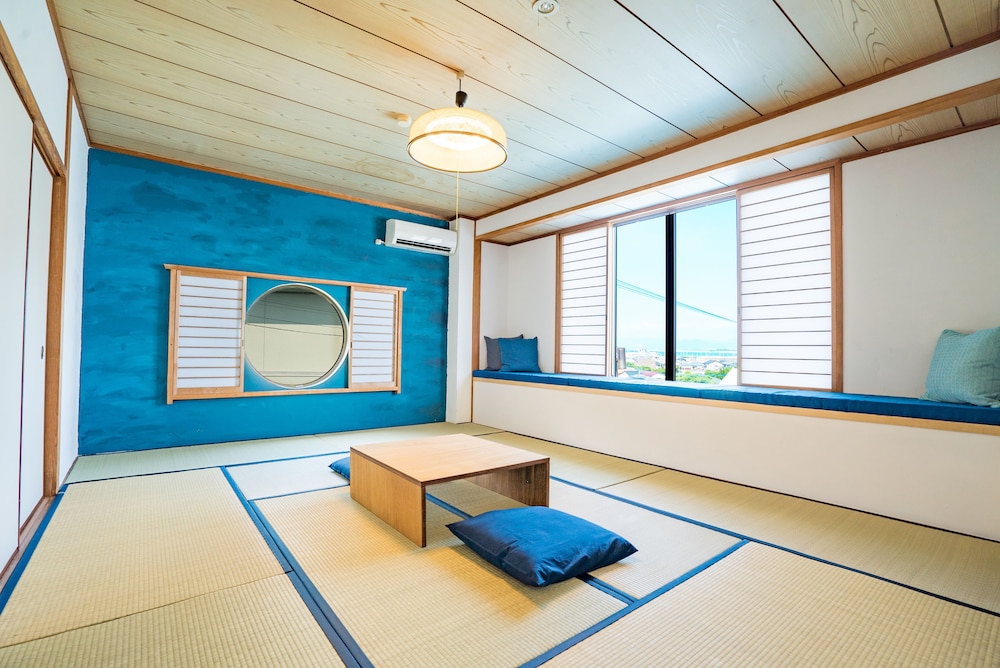 日式客房,海景 "Konpeki"