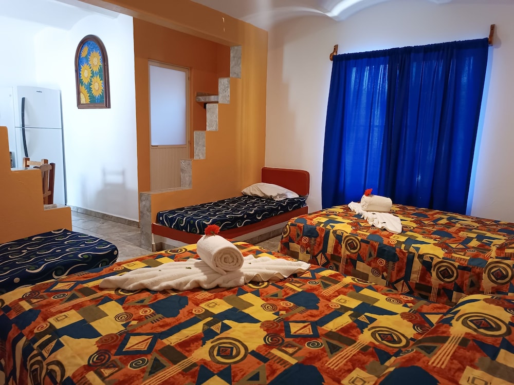 Comfort Quadruple Room, 2 Double Beds, Kitchenette photo 3