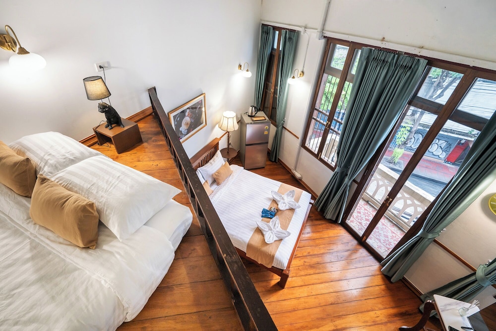Superior Quadruple Room, 2 Queen Beds, Balcony, City View