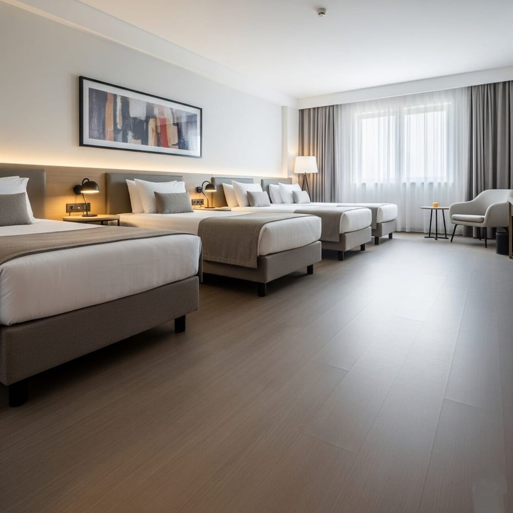 Quadruple Room, City View