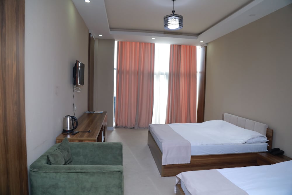 Double or Twin Room, Balcony, Garden View