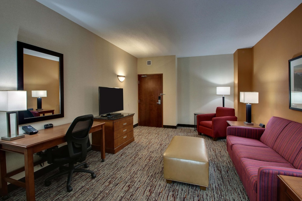 Suite, 2 Queen Beds, Accessible, Refrigerator & Microwave (Sofabed, 2 Rooms, Roll in Shower) photo 2