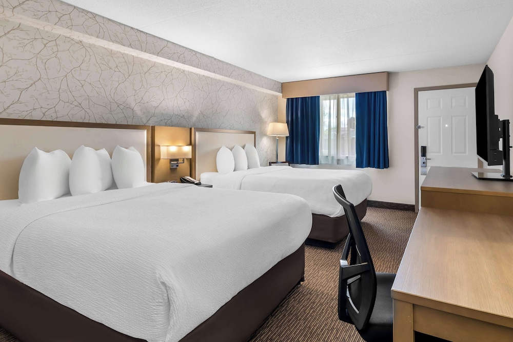 Standard Room, 2 Queen Beds, Non Smoking, Refrigerator & Microwave photo 3