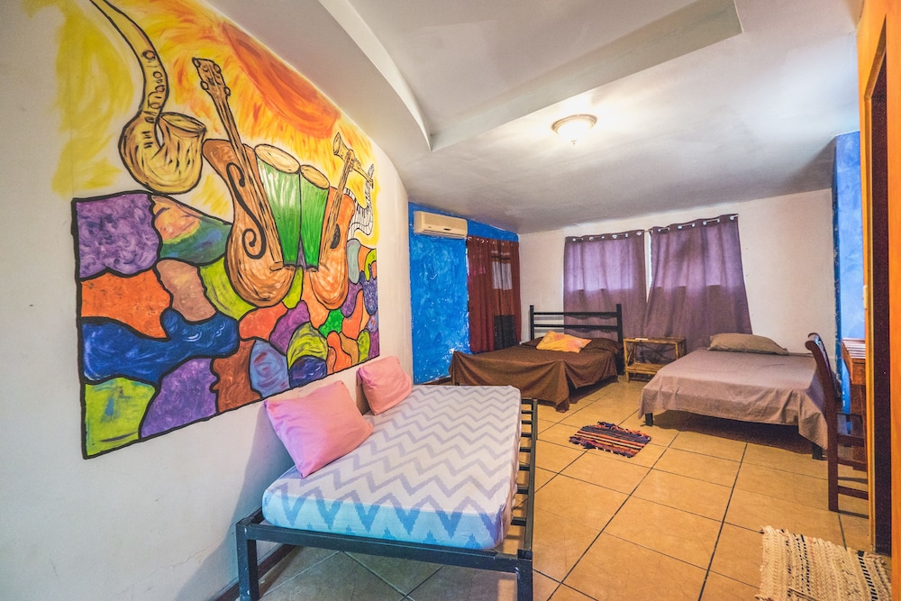 Standard Quadruple Room, 1 Bedroom, Shared Bathroom, Garden View