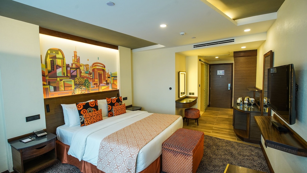 Panafric Deluxe Queen Room