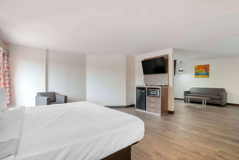Suite, 1 King Bed, Non Smoking, Refrigerator & Microwave (with Single Sofabed) photo 3