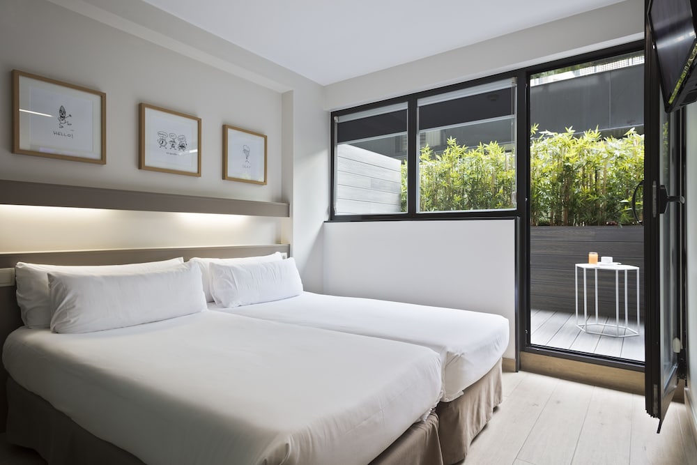 Habitación Triple, Terraza