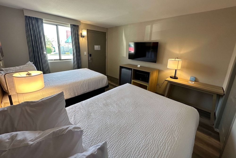 Room, 2 Double Beds, Mobility Accessible, Non Smoking (Roll-in Shower)
