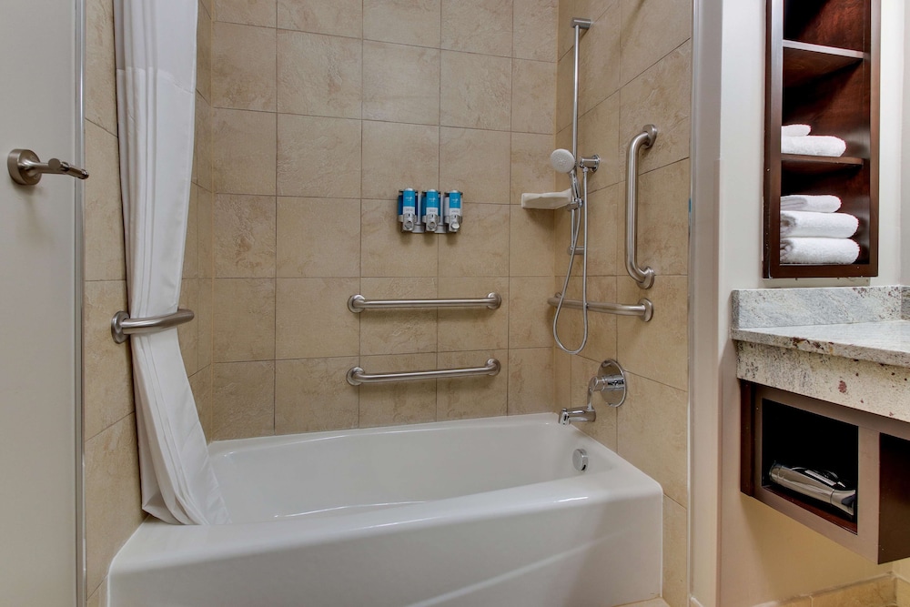 Suite, 1 King Bed with Sofa bed, Accessible (2 Rooms, Hearing, Tub, Upper Floor)