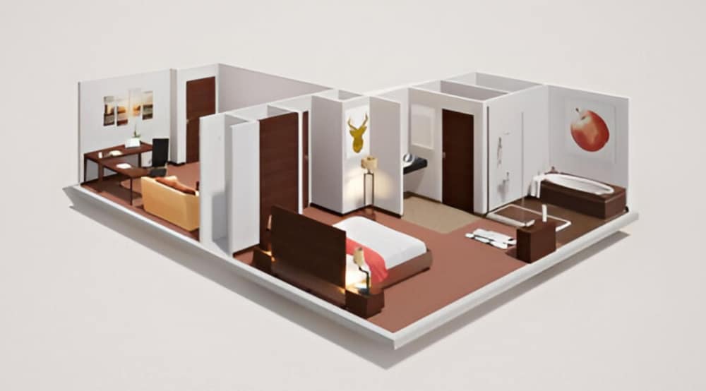 Suite, 1 King Bed, Non Smoking, Jetted Tub - Photo 6