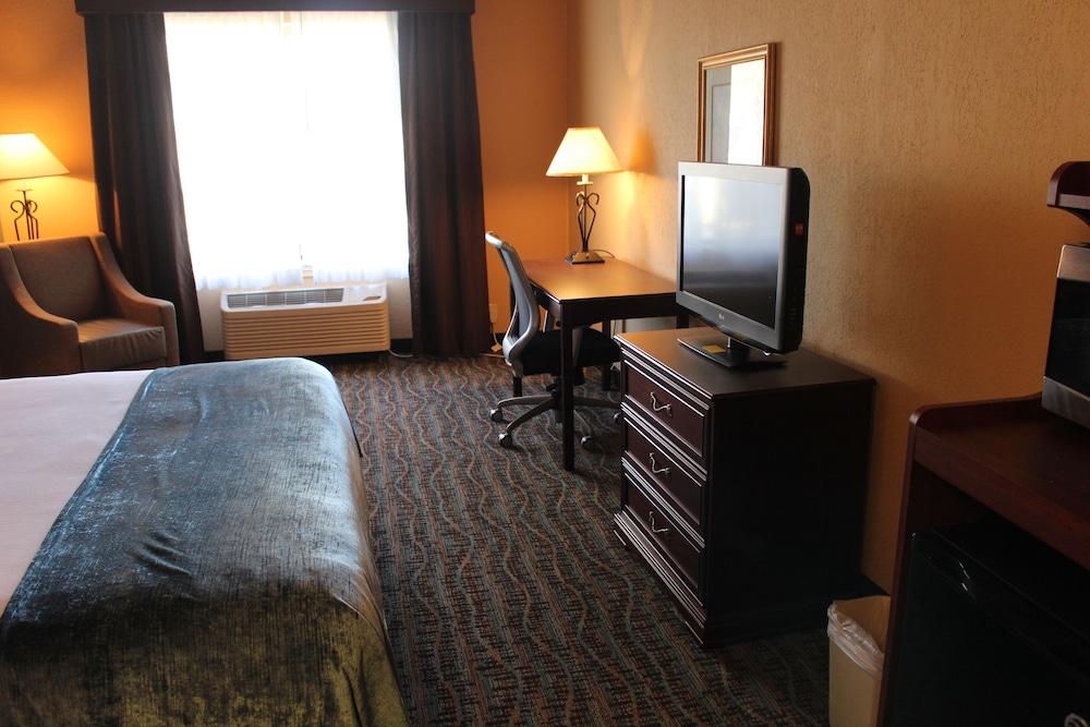 Standard Room, 1 King Bed, Non Smoking, Refrigerator & Microwave - Photo 3