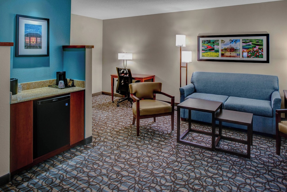 Room, 1 King Bed with Sofa bed, River View (Hearing Accessible)
