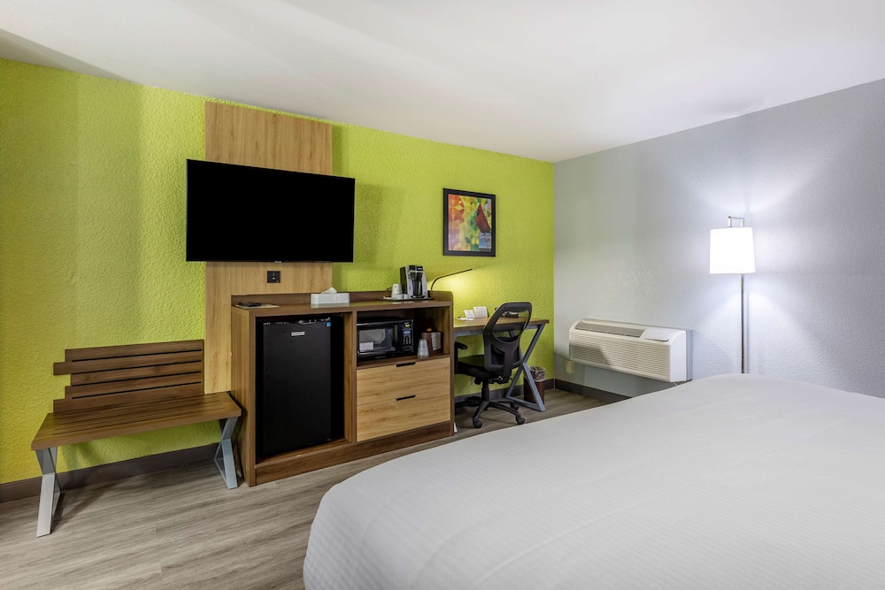 Standard Room, 1 King Bed, Non Smoking, Refrigerator & Microwave (Larger Room) - Photo 3