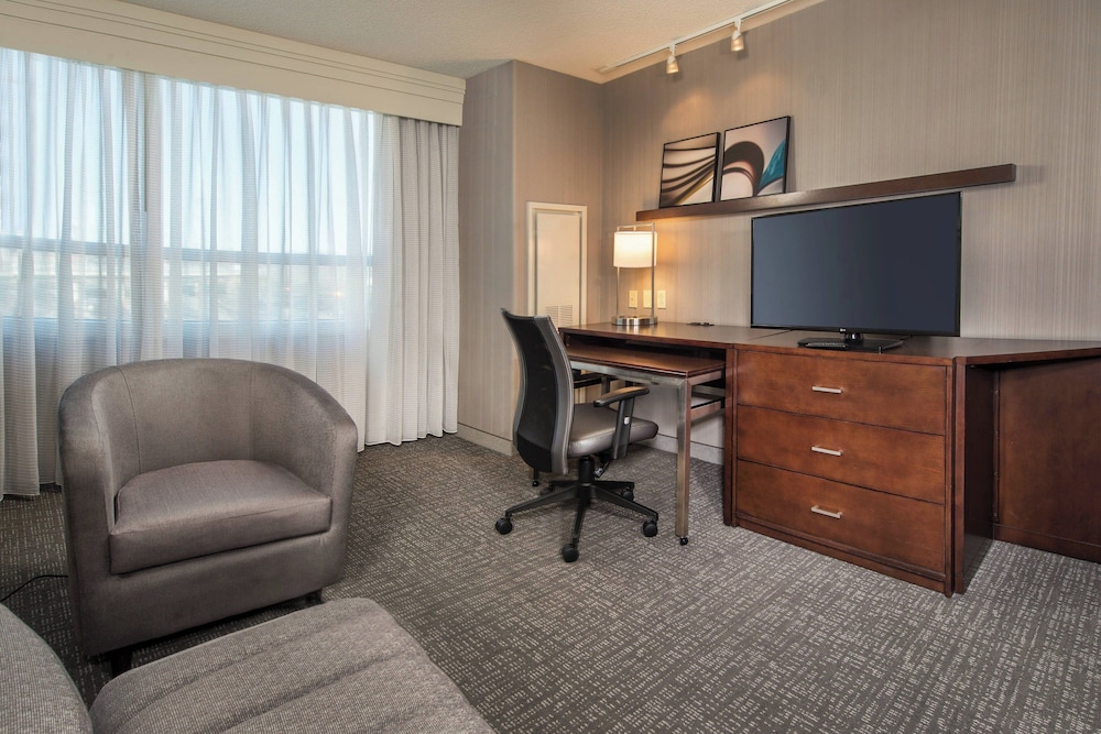 Suite, 1 King Bed with Sofa bed (Mobility/Hearing Access, Roll-in Shwr) - Photo 2
