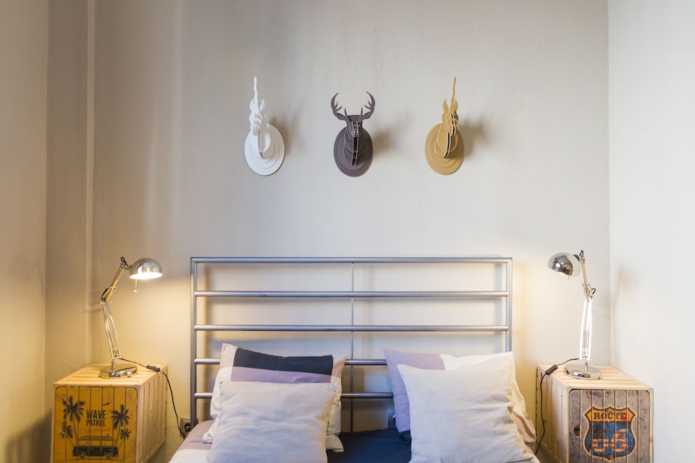 Estudio urbano, 1 cama doble, vista a la ciudad