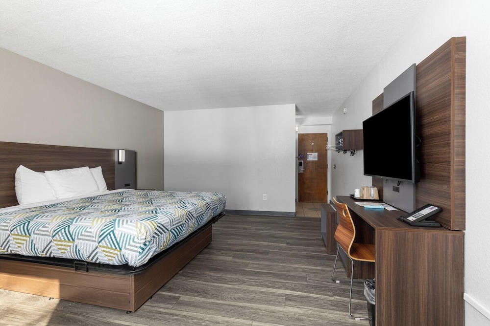 Deluxe Room, 1 King Bed, Non Smoking, Refrigerator & Microwave - Photo 2